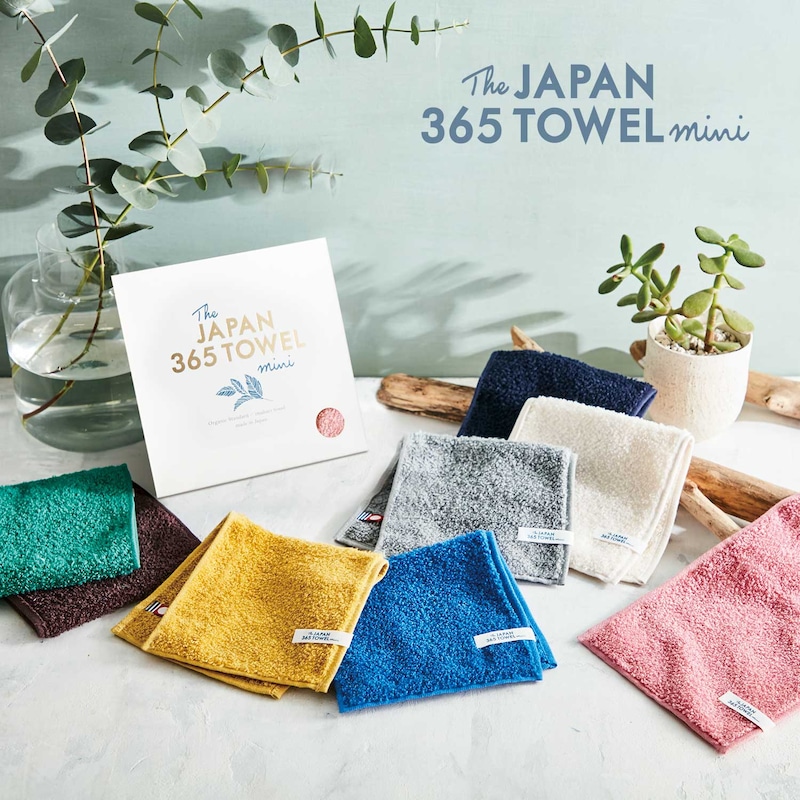 オーガニックハーフタオルハンカチ(the japan 365 towel mini)｜通販のベルメゾンネット