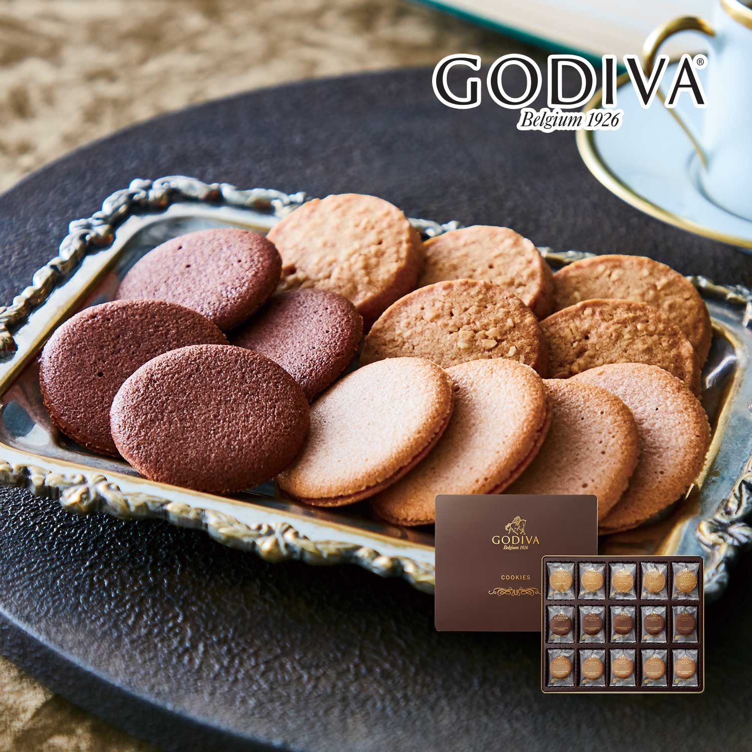 【GODIVA】【送料無料】 クッキー アソートメント 55枚入