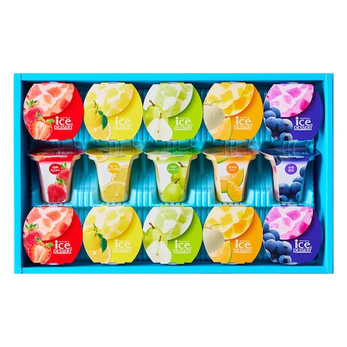 凍らせて食べるアイスデザート～国産フルーツ入り～ 15個