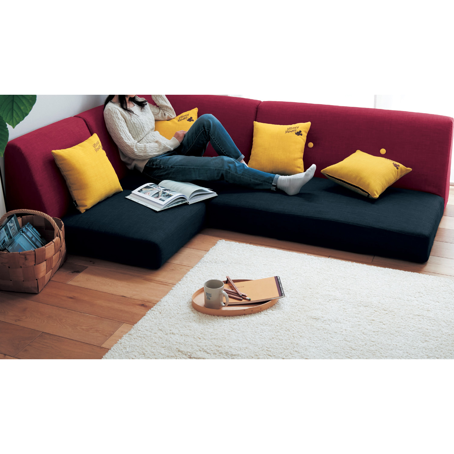 キャラクターイメージの組み合わせカバーリングローソファー ミッキーマウス ディズニー Disney 通販のベルメゾンネット キャラクターイメージの組み合わせカバーリングローソファー ミッキーマウス ディズニー Disney 通販のベルメゾンネット