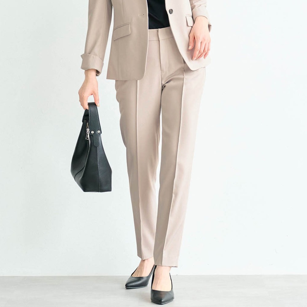 【エスエヌ バイ スタイルノート/SN by StyleNote】パターンにこだわった洗える通勤パンツ