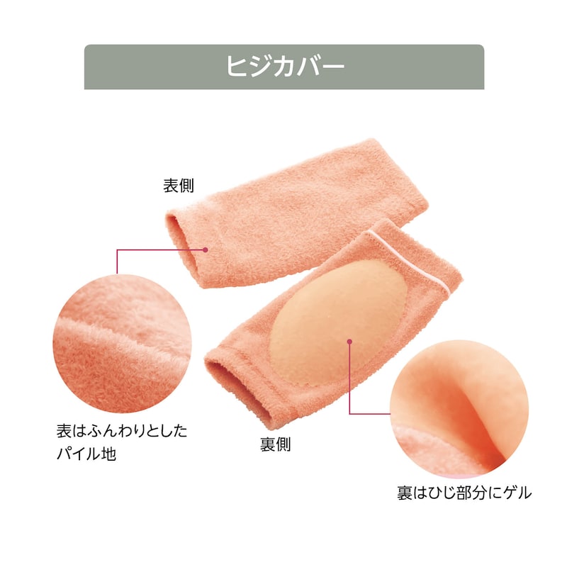 表はふんわりとしたパイル地