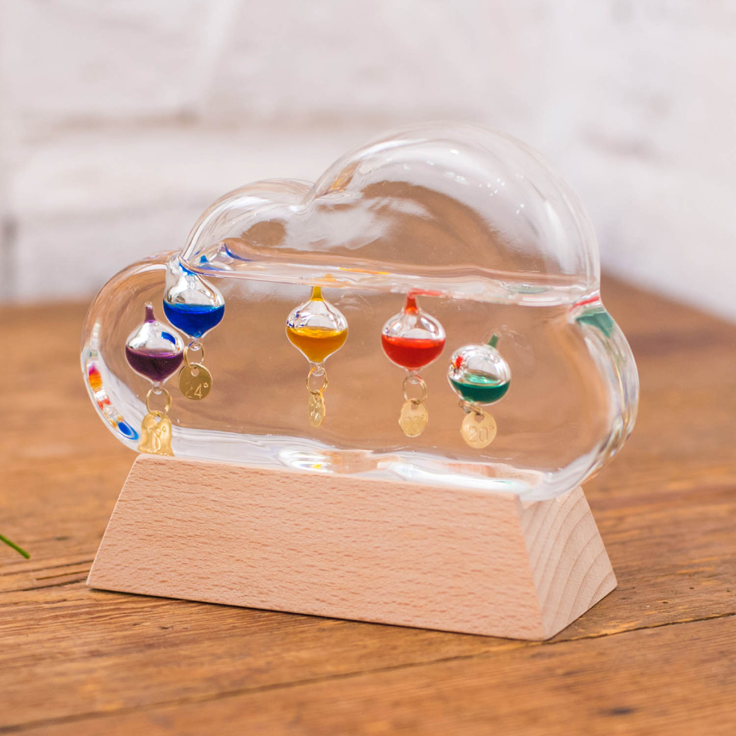 【ベルメゾン】クラウド型ガリレオ温度計