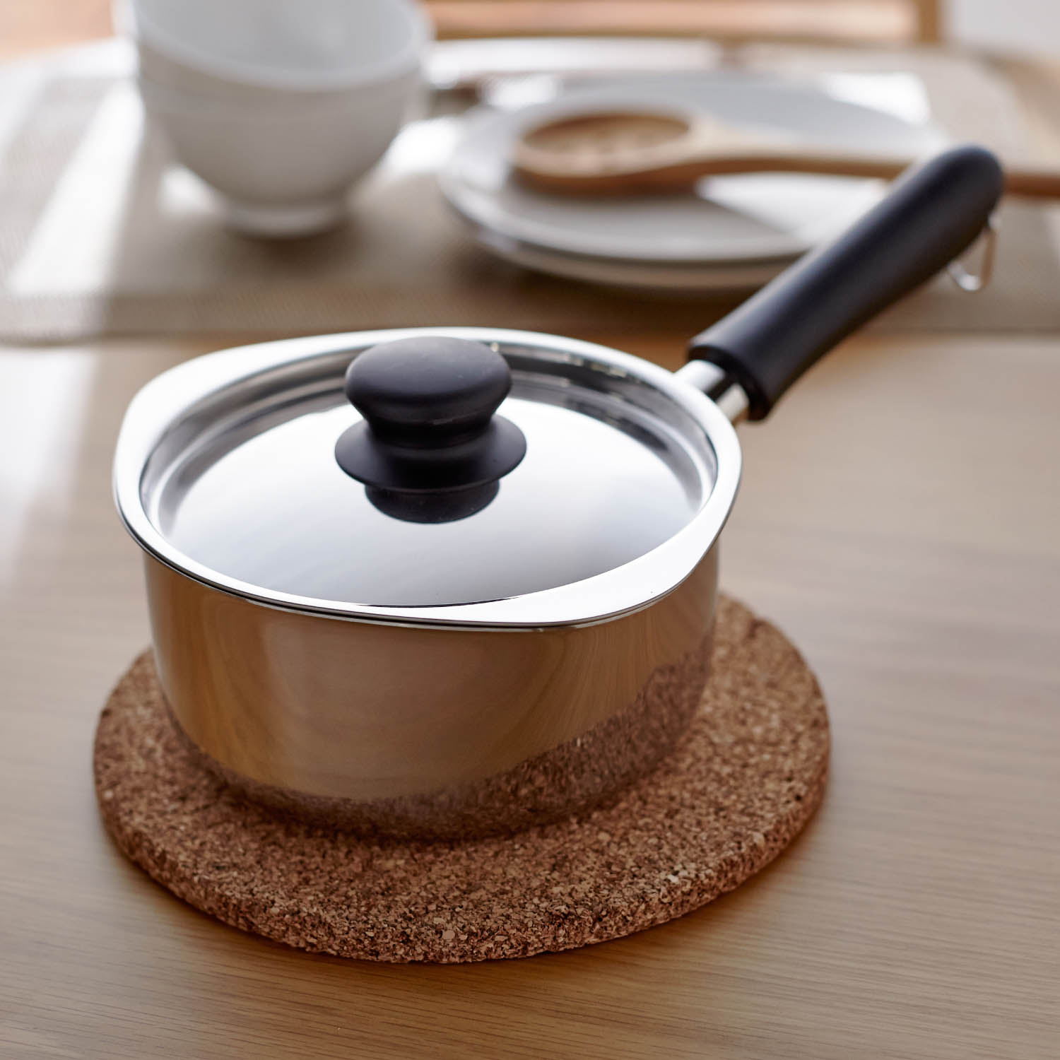 【柳宗理】【ガス火専用】ステンレス片手鍋[日本製]