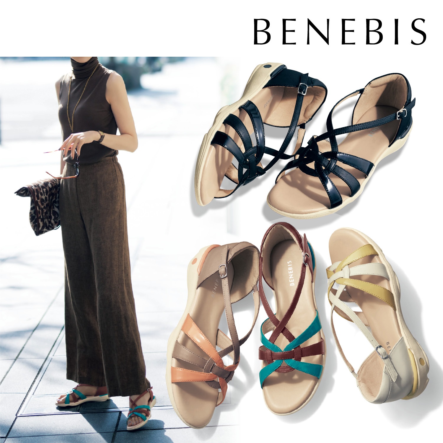 サンダル レディース レザーの通販 通販のベルメゾンネット サンダル レディース レザーの通販 通販のベルメゾンネット