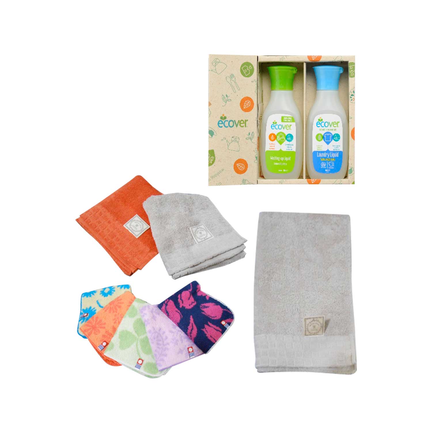 【ベルメゾン】【お得な詰合せ】タオル・ハンカチ・洗剤(全10点入) 【ベルメゾン】【お得な詰合せ】タオル・ハンカチ・洗剤(全10点入)