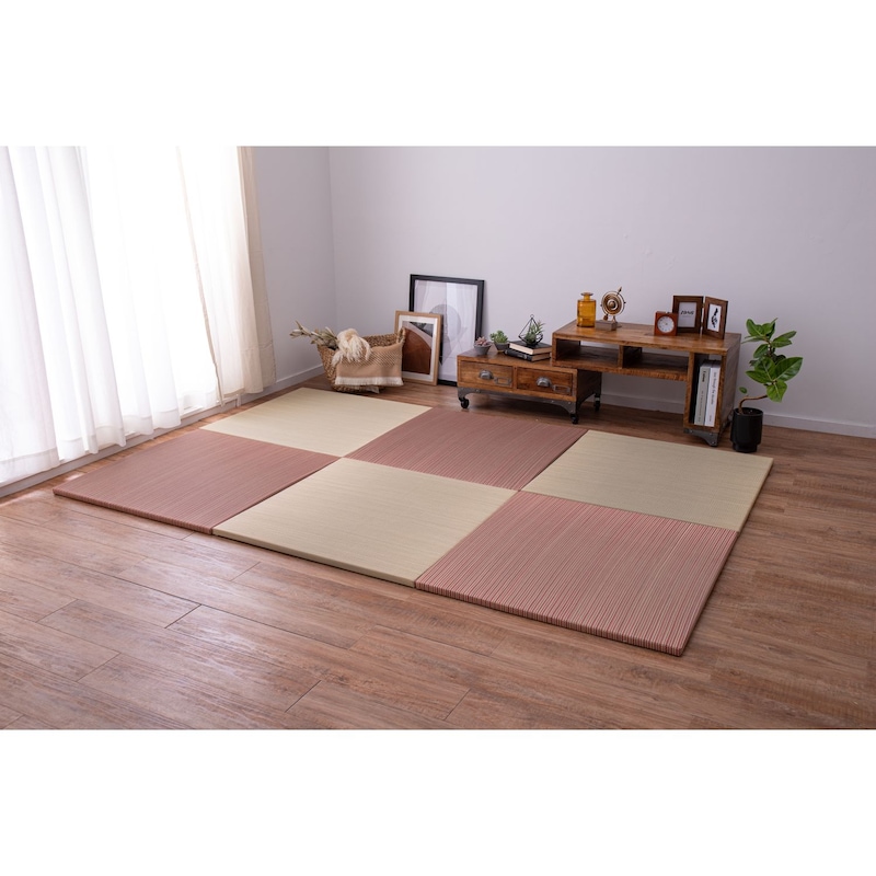 ナチュラル／同色３枚セット、レッド／同色３枚セット
