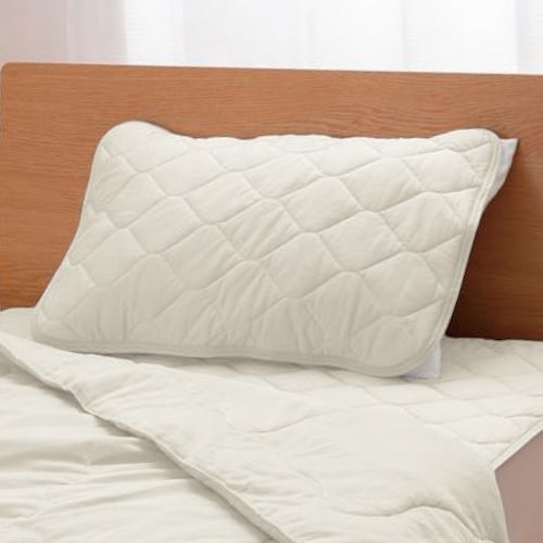 綿素材を使用した接触冷感ひんやり枕パッド