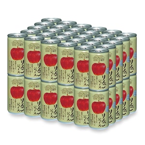 【ベルメゾン】信州・安曇野りんごジュース 190g×60缶