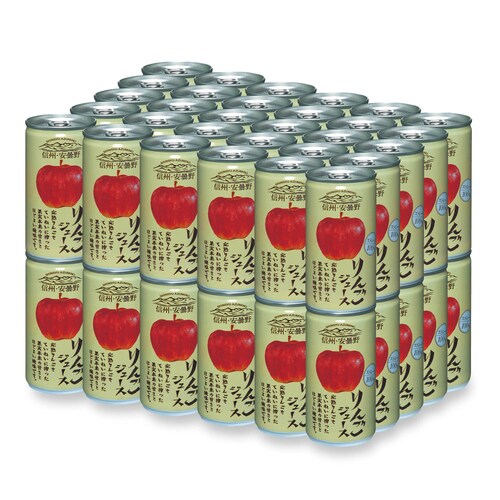 信州・安曇野りんごジュース 190g×60缶