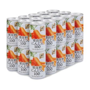 【ベルメゾン】富良野にんじんジュース 160g×30缶