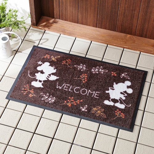 花言葉泥落とし屋外玄関マット(選べるキャラクター)