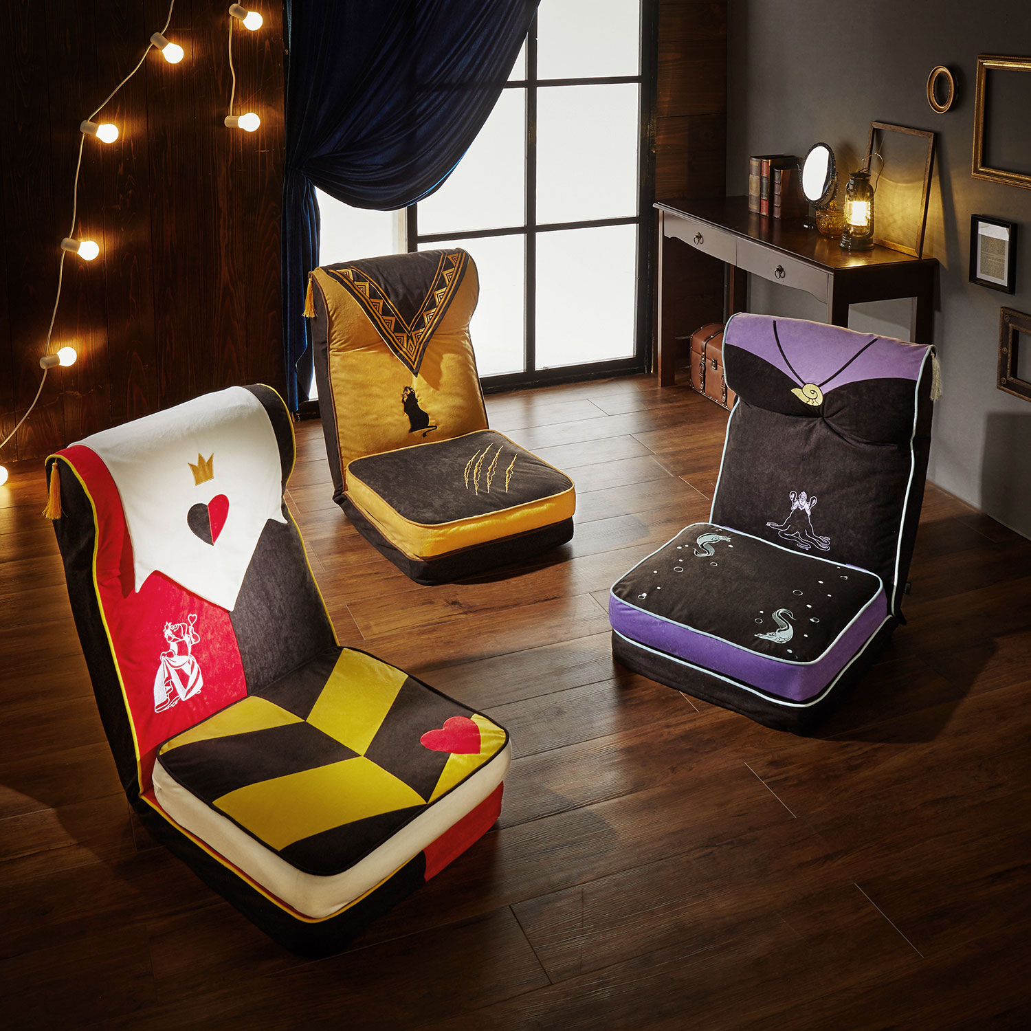 ディズニーヴィランズ カーテン ディズニーヴィランズ カーテン