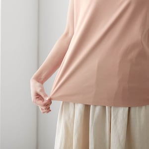 ほどよい伸び感があり着心地快適