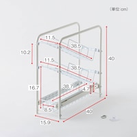 幅約16ｃｍ　ボトルラック