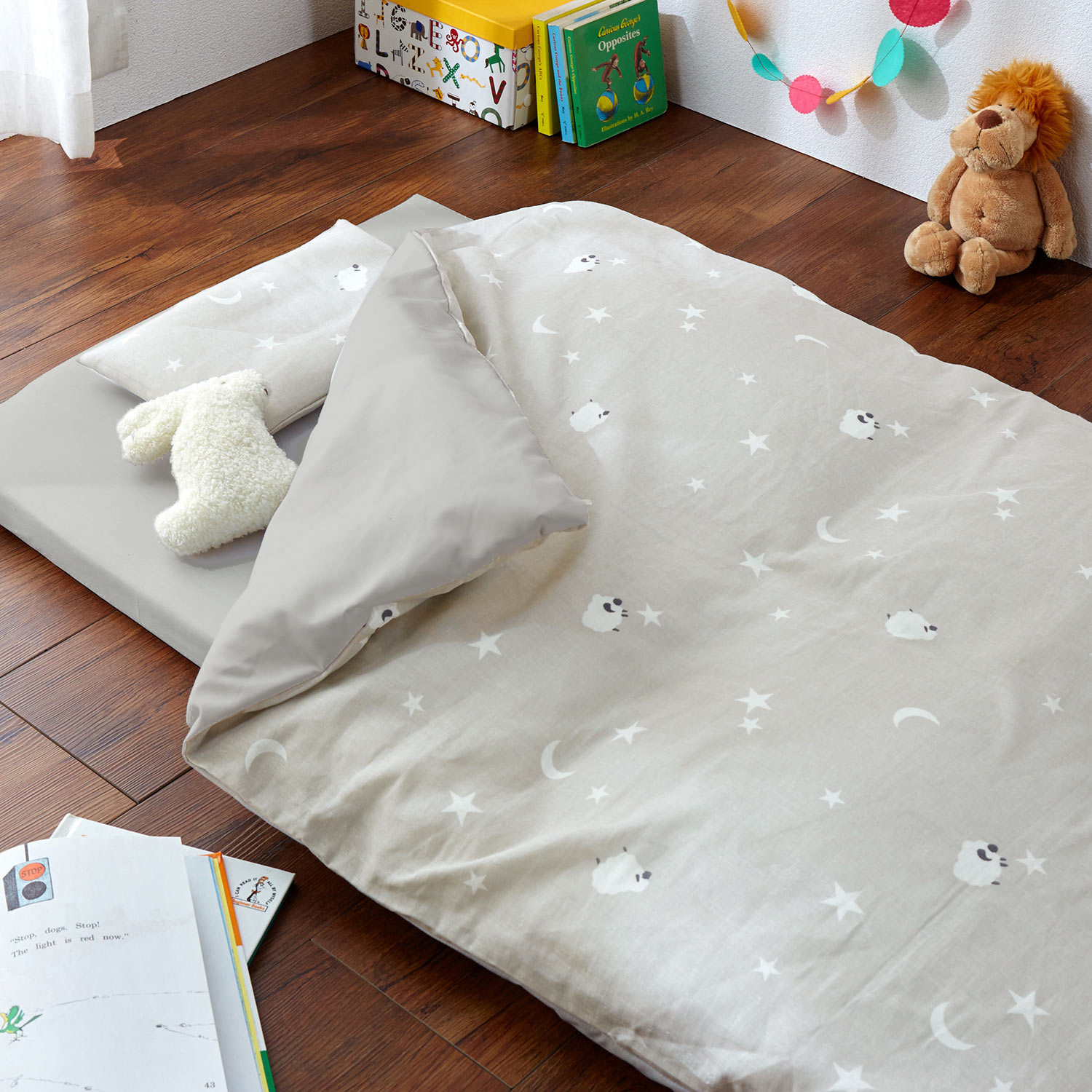 【ベルメゾン】洗える綿素材を使ったミニベビー布団セット