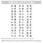 ４つの字体よりお選びいただけます