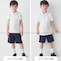 サイズ別着用比較／モデル身長107cm