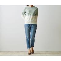 スモーキーグリーン/160サイズはママにもOK◎親子お揃いコーデにも