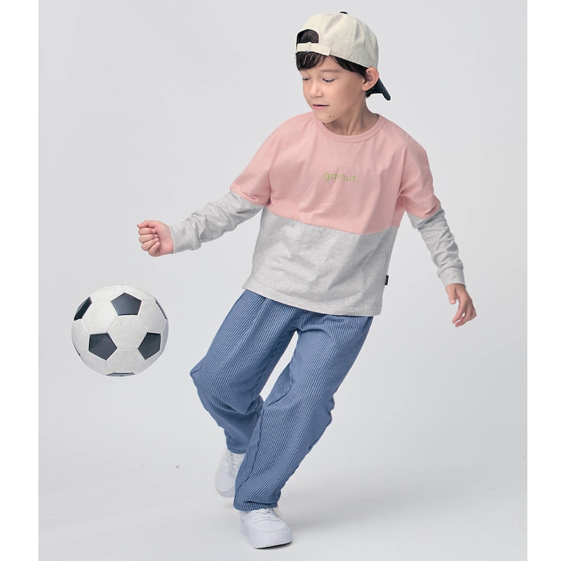 ピーチホイップ／モデル身長125cm・サイズ130