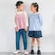 左)115cm・110、右)ネイビードット／112cm・110