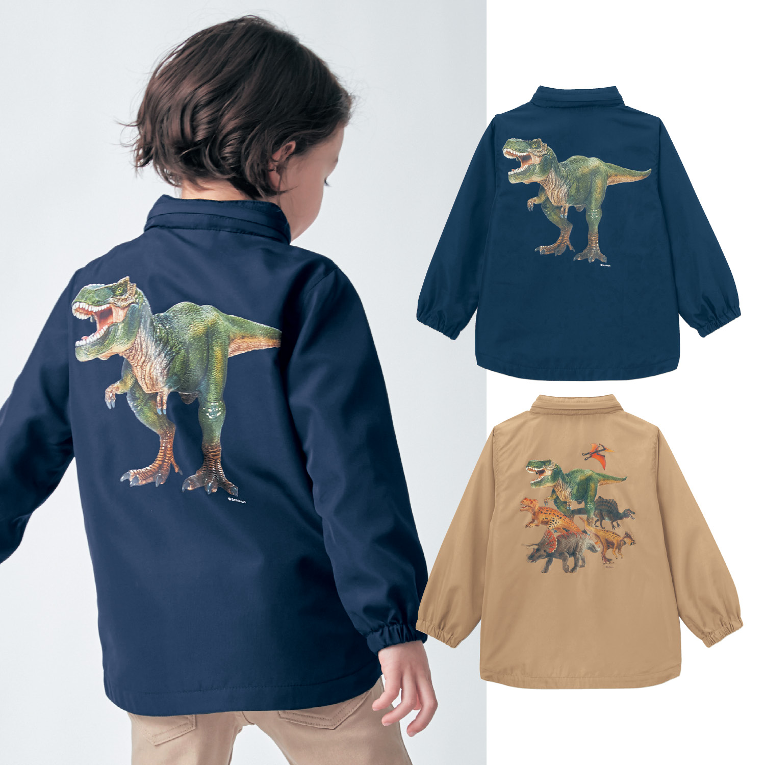 リアル恐竜プリントウィンドブレーカー 子供服 シュライヒ Schleich 通販のベルメゾンネット リアル恐竜プリントウィンドブレーカー 子供服 シュライヒ Schleich 通販のベルメゾンネット