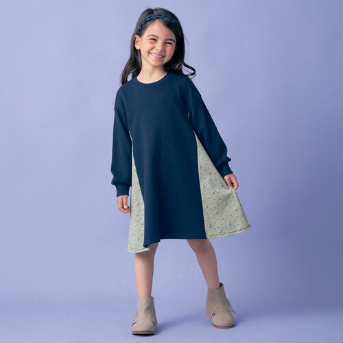 紺 ワンピース 子供の通販 通販のベルメゾンネット