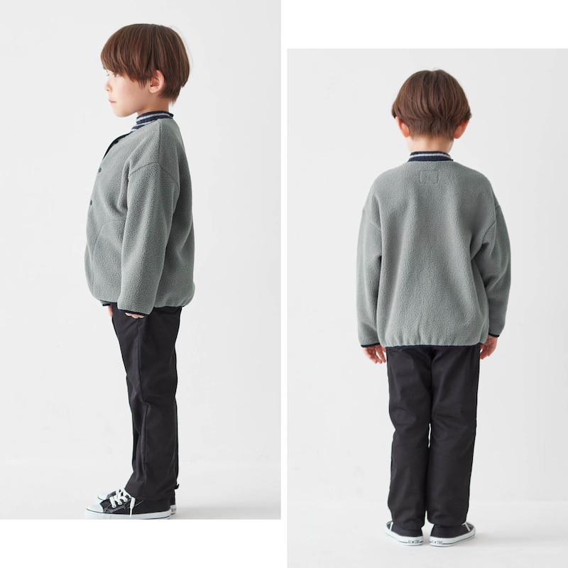 グレー／モデル身長111cm・110サイズ着用