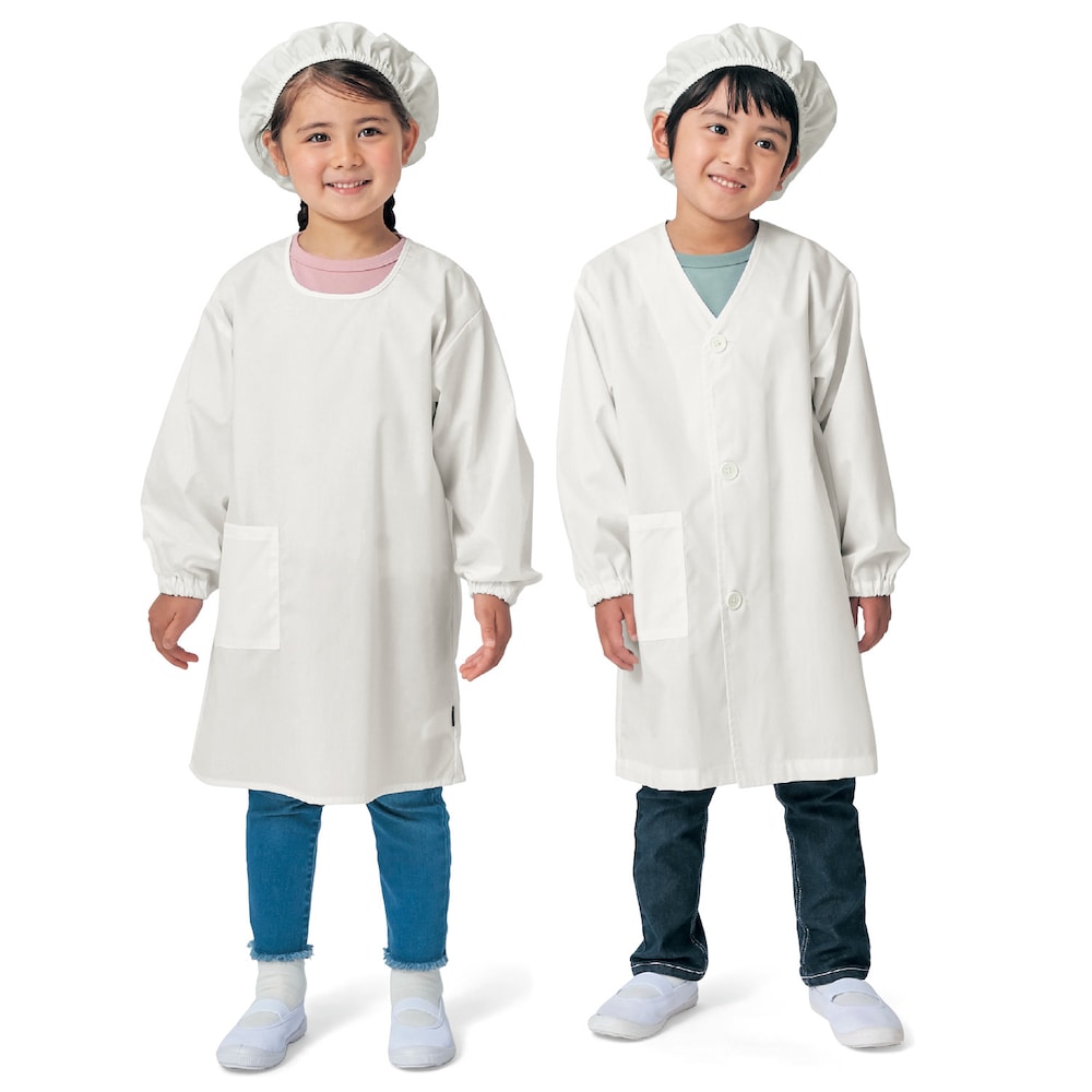 【ジータ/GITA】制菌・抗菌防臭給食エプロン3点セット