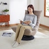 【ベルメゾン】2サイズから選べるフィット感のある回転式リクライニング座椅子