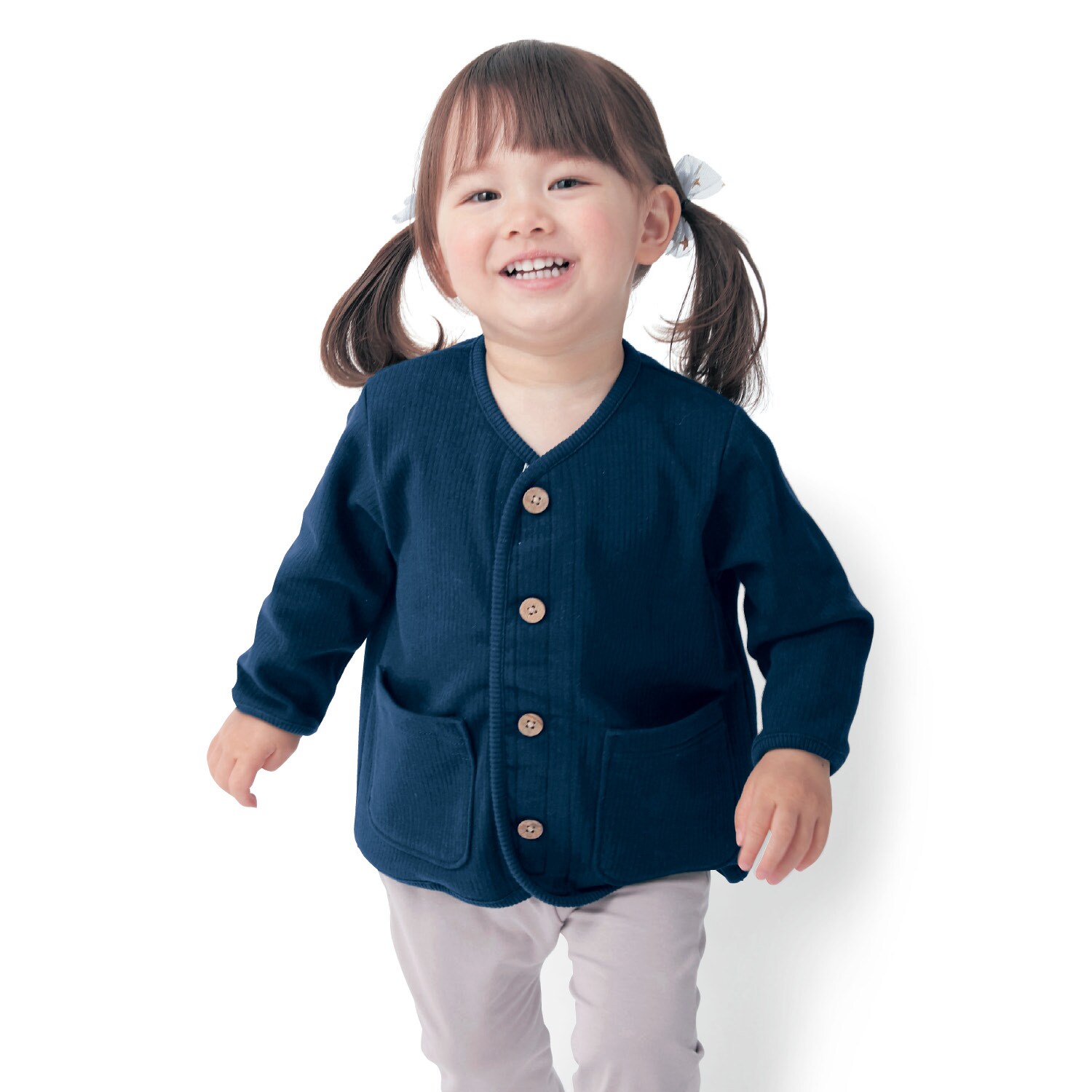 80サイズ 可愛いカーディガン ニットカーディガン 女の子 超人気 専門店 ニットカーディガン