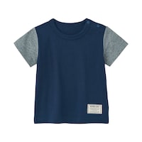 ネイビー×杢グレー