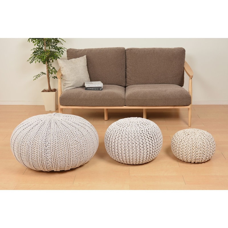 左から「直径約８０×厚さ約３５ｃｍ」「直径約５０×厚さ約３５ｃｍ」「直径約３５×厚さ約２５ｃｍ」