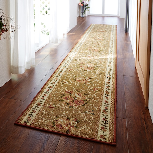 【ベルメゾン】ナイロン素材の耐久性のある撥水廊下敷き