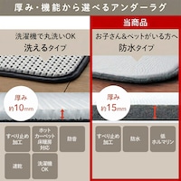 アンダーラグシリーズのラインナップ　★当商品は＜防水タイプ＞