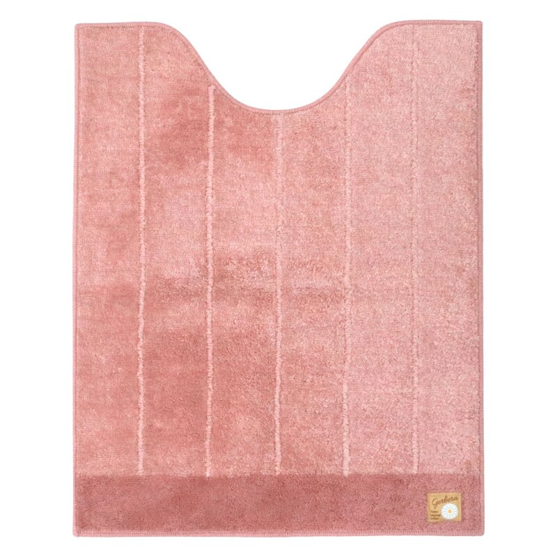 ピンク／裾ロングマット