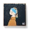 アーブル美術館のキャンバスアート「真珠の耳飾りの少女」 ＜３０×３０ｃｍ＞