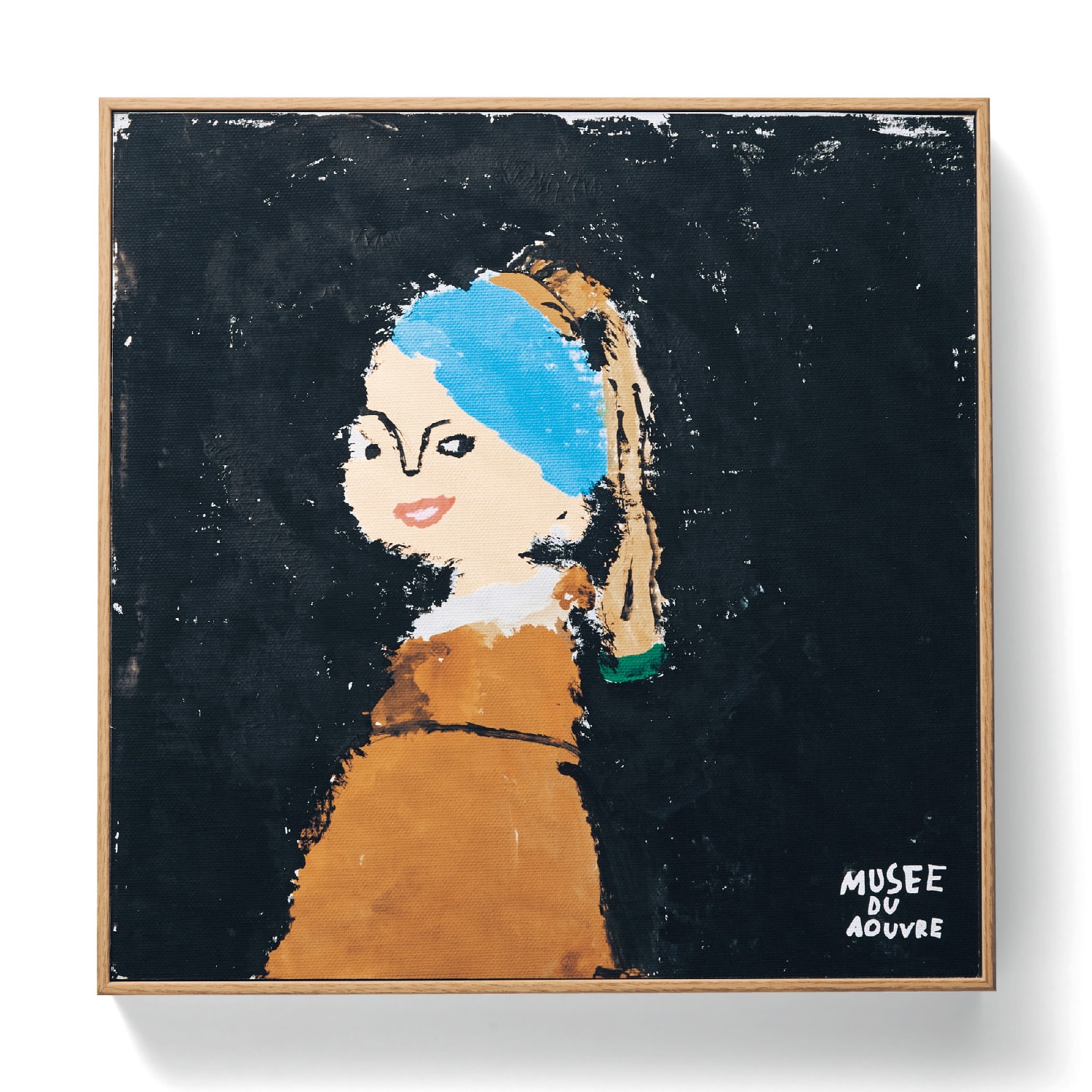 アーブル美術館のキャンバスアート「真珠の耳飾りの少女」（ウォール