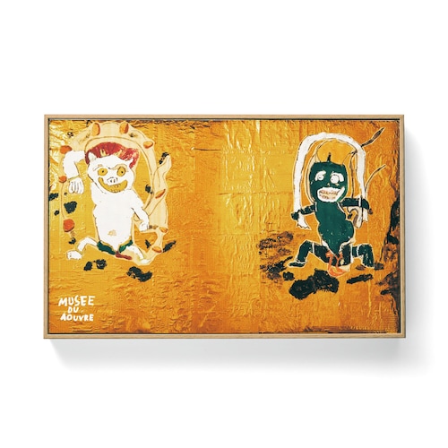 【9月26日までタイムセール】 アーブル美術館のキャンバスアート「風神雷神」