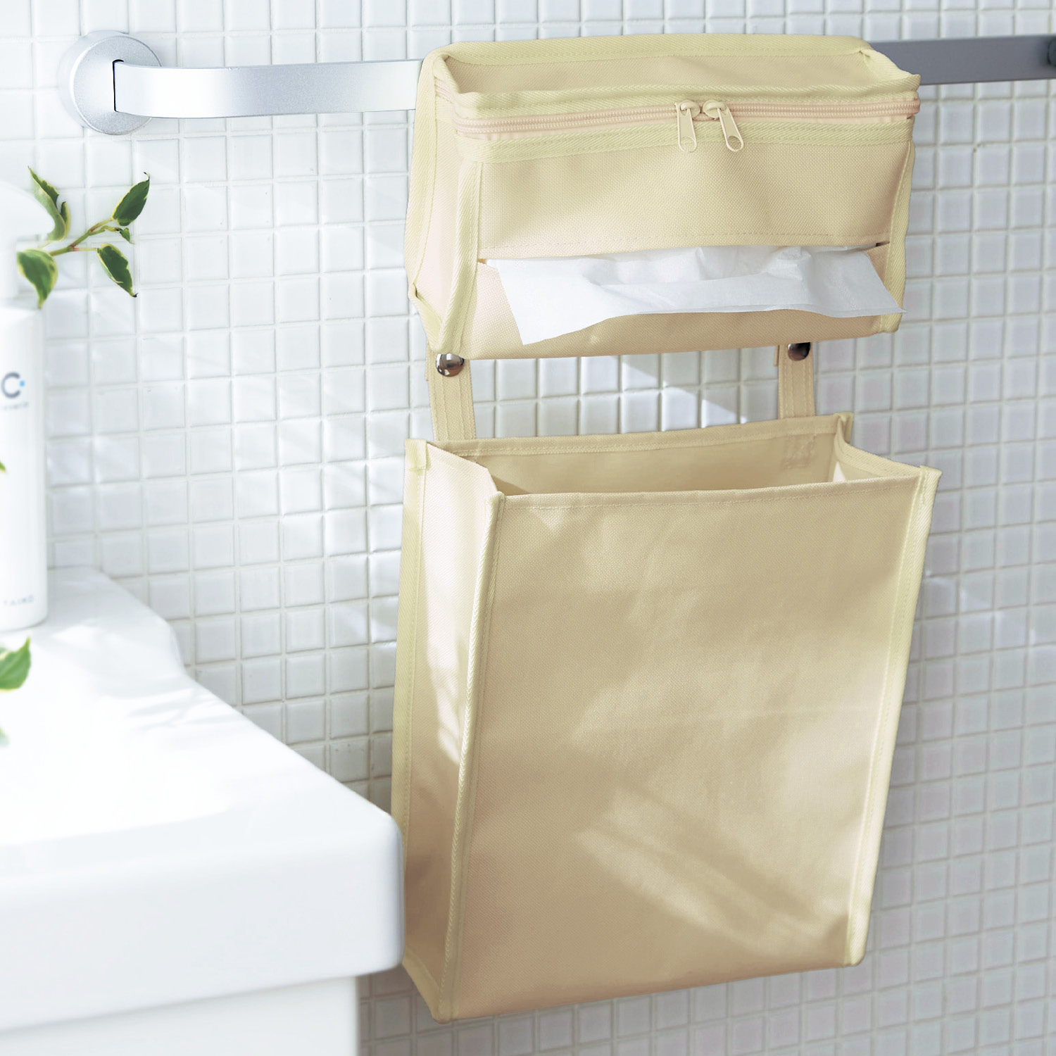 トイレ 洗面所のタオルハンガーに掛けられるペーパータオル ゴミ箱ホルダー 通販のベルメゾンネット トイレ 洗面所のタオルハンガーに掛けられるペーパータオル ゴミ箱ホルダー 通販のベルメゾンネット