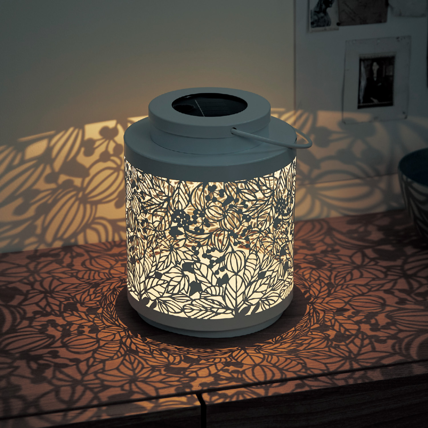 【ベルメゾン】光がアートになるソーラーライト[nekonekodesign PAPER ARTS]