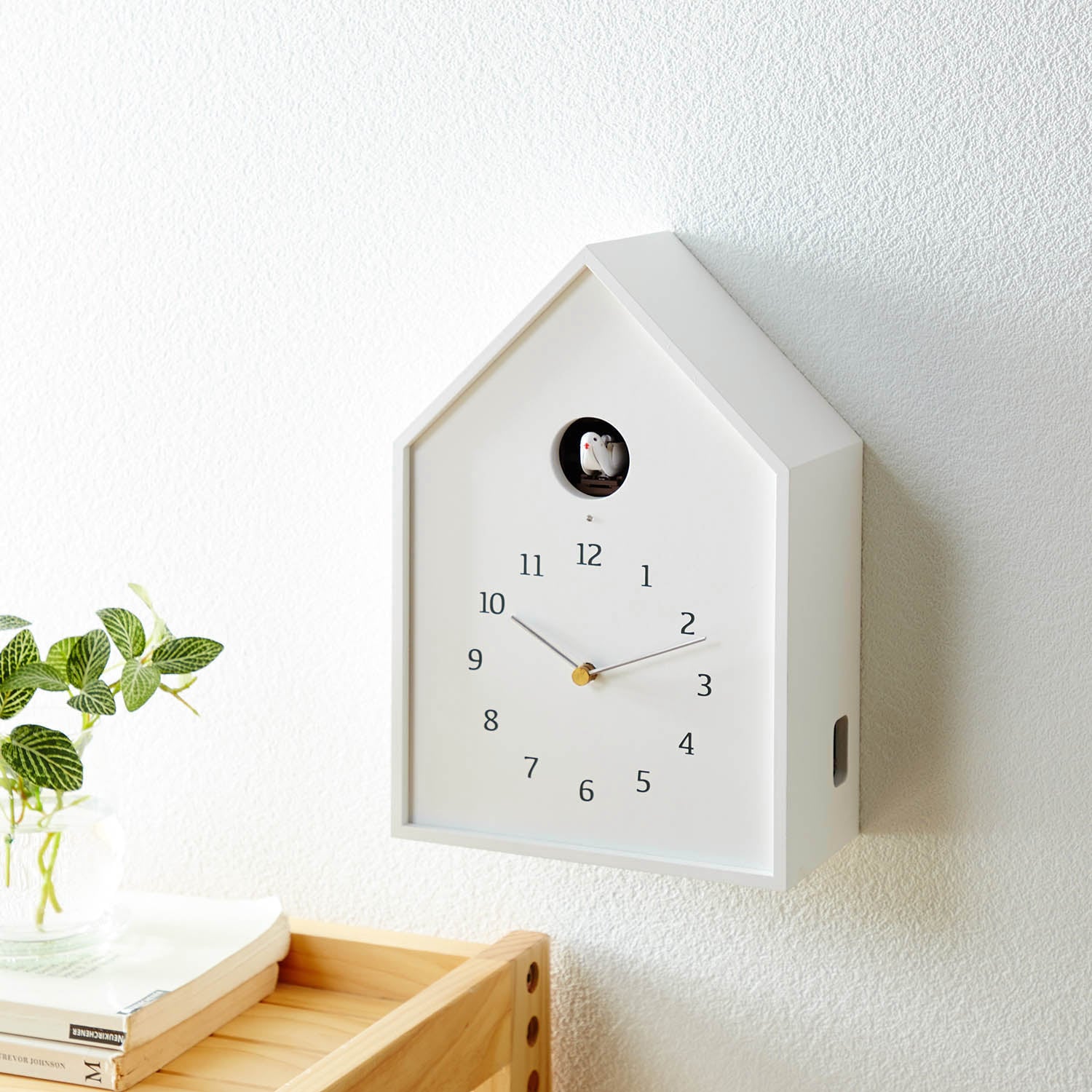 おしゃれなカッコー時計「Birdhouse Clock」[日本製]（掛け時計