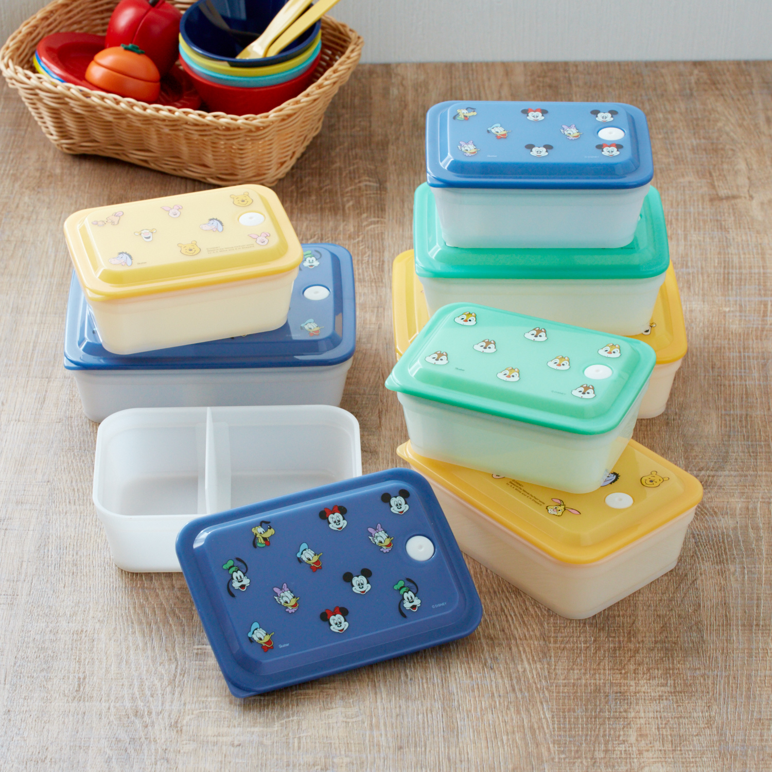 パッキン一体型でお手入れ楽々 密閉保存容器 選べるキャラクター ディズニー Disney 通販のベルメゾンネット パッキン一体型でお手入れ楽々 密閉保存容器 選べるキャラクター ディズニー Disney 通販のベルメゾンネット