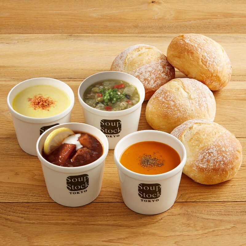 人気のスープとパンのセット Soup Stock Tokyo 通販のベルメゾンネット