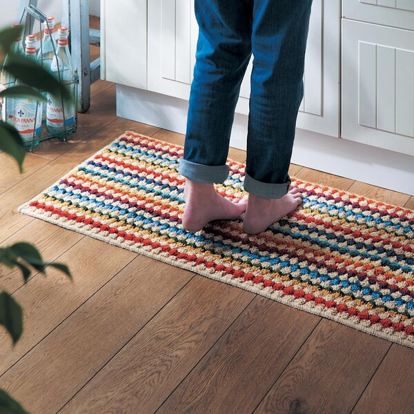 【ベルメゾン】ジュート混キッチンマット