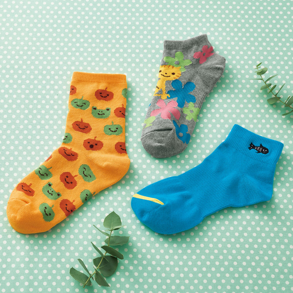 定期お届け】 「ちょこちょこ」もっと！可愛いソックス ：エンドフリー