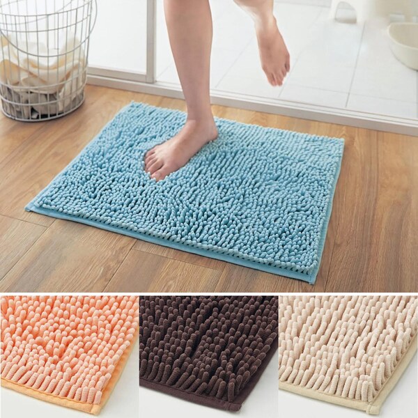 【ベルメゾン】マイクロシェニールバスマット 【パイル長約25mm】