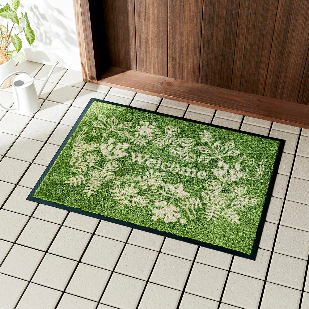 薄くて丈夫な泥落とし屋外玄関マット（屋外玄関マット/ドアマット