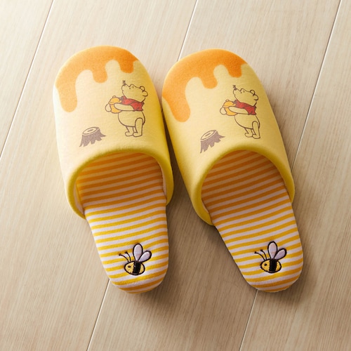 見てほっこり、履いてしっかり。洗えるしっかり仕様のソフトスリッパ（選べるキャラクター）（ディズニー/Disney）