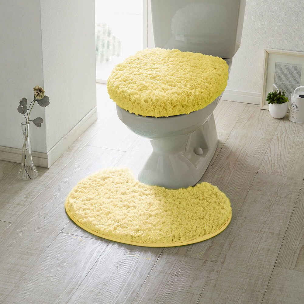【ベルメゾン】ふわふわトイレマット・フタカバー(単品・セット) 【選べる7色×18タイプ】